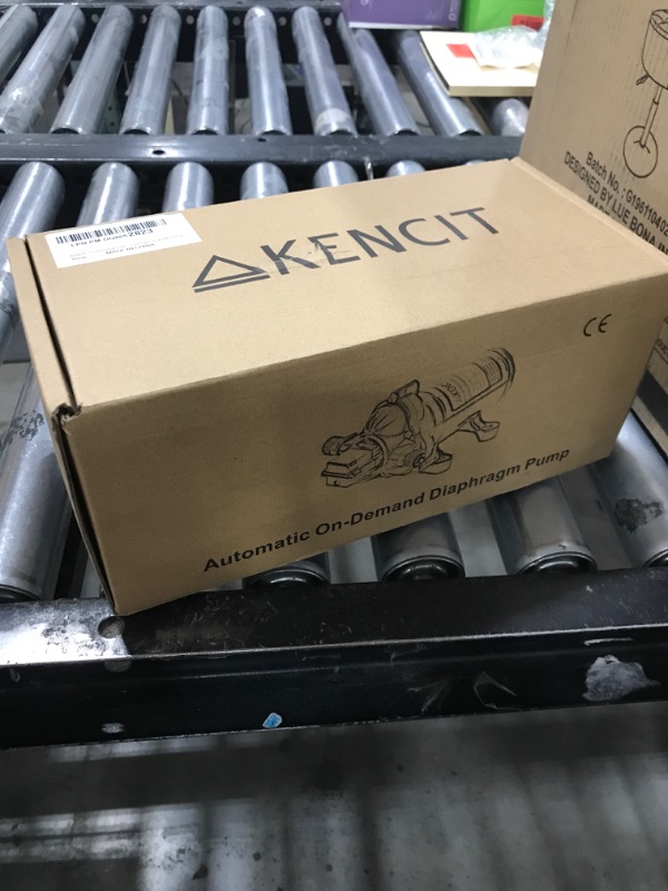 Photo 1 of KENCIT T33 Automatic On-Demand Diaphragm Pump 115Vac, 4.0GPM, 45PSI, Industrial Water Pressure Pump for Kitchen, Bathroom, RV, Marine Yacht, Caravan, Garden