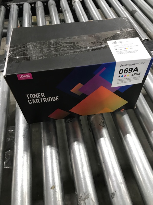 Photo 1 of LEMERO UEXPECT 069 069H Toner Cartridge 4-Pack Compatible Replacement for Canon 069 Toner Cartridge for imageCLASS MF753Cdw MF751Cdw LBP674Cdw Laser Printer, Black Cyan Magenta Yellow (4 Pack)
