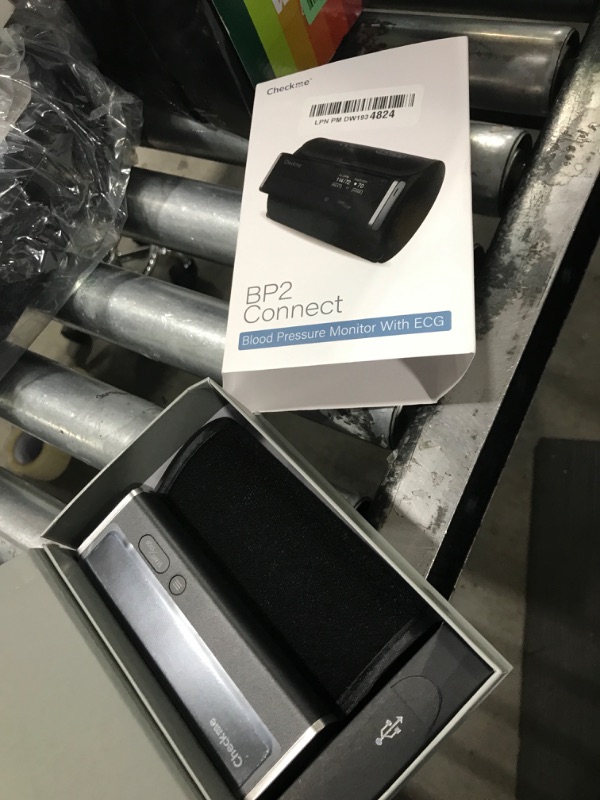 Photo 1 of Checkme WiFi Blood Pressure Monitor for Home Use, Bluetooth Automatic Arm Cuff, Smart Digital BP Machine, Wireless Portable USB Rechargeable with X3 Accuracy Function, Free APP for iOS & Android