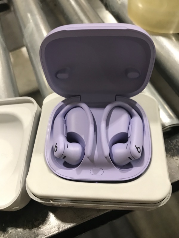 Photo 1 of Beats Powerbeats Pro 2 Wireless Bluetooth Earbuds - Noise Cancelling, Heart Rate Monitor, IPX4, Up to 45H Battery & Charging Case, Works with Apple & Android - Hyper Purple