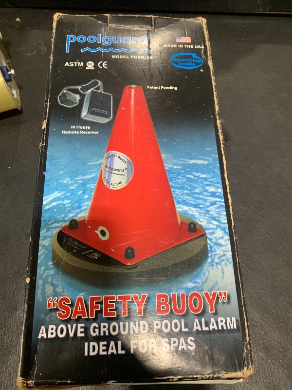 Photo 1 of Poolguard PGRMSB Safety Buoy Above Ground Pool or Spa Alarm
