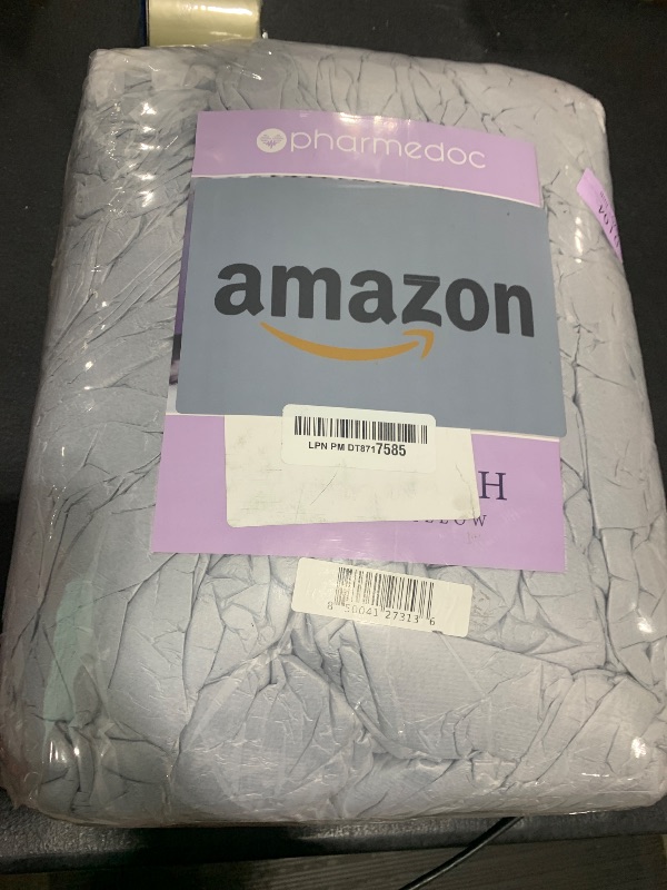 Photo 1 of Pharmedoc Pregnancy Pillows, U-Shape Full Body Pillow -Removable Cover Jumbo Size - Grey - Pregnancy Pillows for Sleeping - Body Pillows for Adults, Maternity Pillow and Pregnancy Must Haves