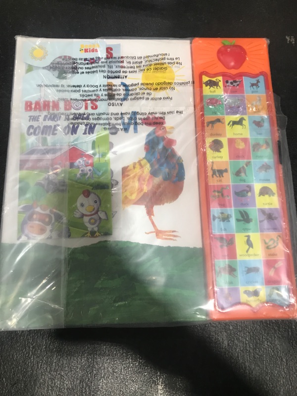Photo 1 of Eric Carle Sound Books Set for Kids Toddlers - Around The Farm World of Eric Carle Board Book Bundle with Stickers (Eric Carle Books for Kids)