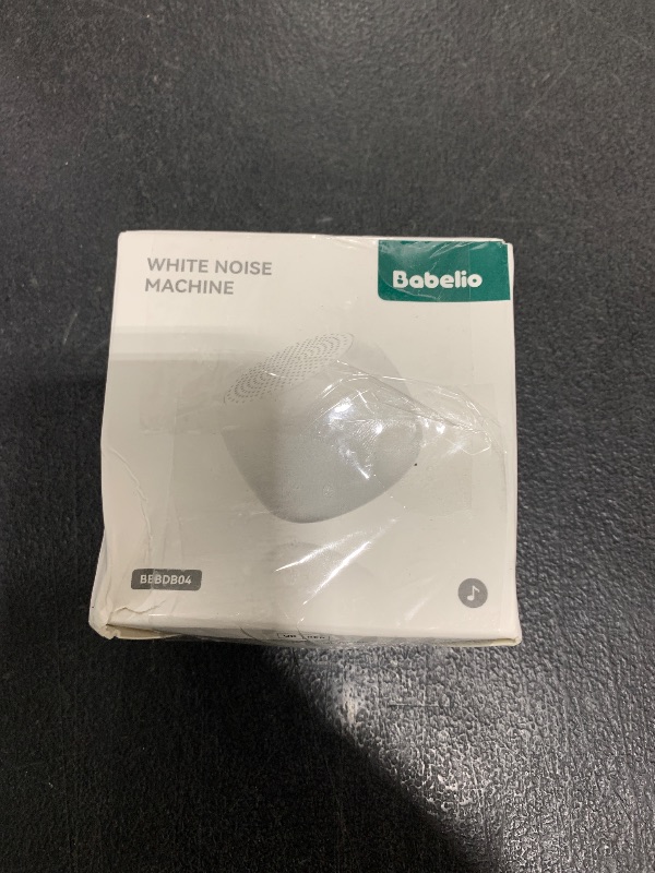 Photo 1 of Babelio White Noise Sound Machine for Adults Kids Baby, Travel Sound Machine for Sleep, Mini and Portable, 15 Non-looping Sounds, Timer, Memory Function, Easy to Pocket and Travel White