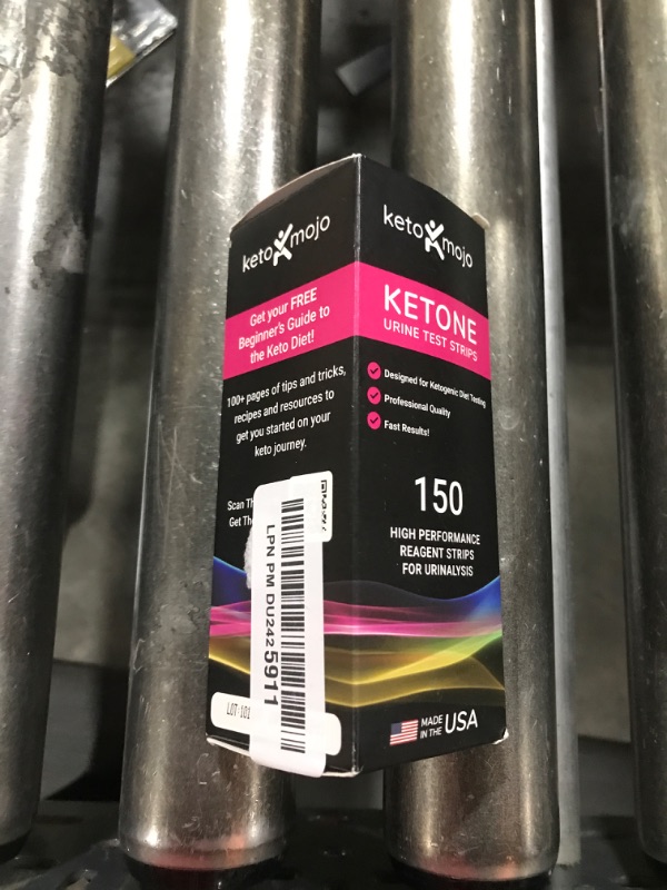 Photo 1 of 150 Ketone Test Strips with Free Keto Guide eBook & Free APP. Urine Test for Ketosis on Ketogenic & Low-Carb Diets. Extra-Long Strips.