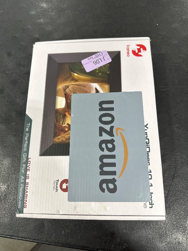 Photo 1 of Frameo 10.1 Inch WiFi Digital Picture Frame with 1280 * 800P IPS Touch Screen HD Disply,Video Clips and Slide Show,Auto-Rotate, Wall Mountable,Send Photos Instantly from Anywhere with via Frameo APP