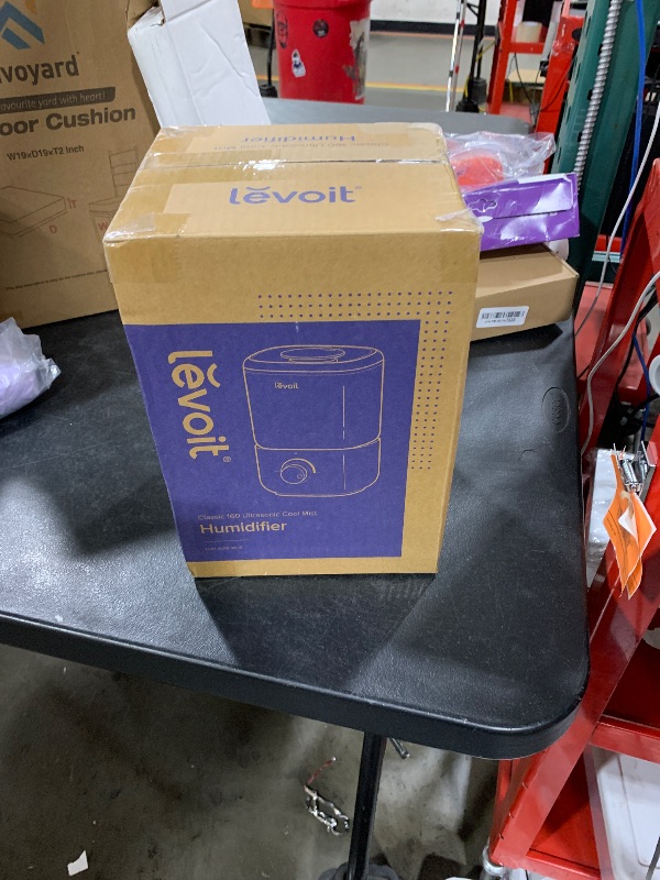 Photo 1 of LEVOIT Top Fill Humidifiers for Bedroom, 2.5L Tank for Large Room, Easy to Fill & Clean, 28dB Quiet Cool Mist Air Humidifier for Home Baby Nursery & Plants, Auto Shut-off and BPA-Free for Safety, 25H