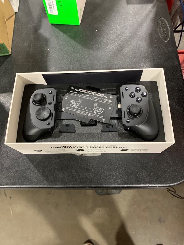 Photo 1 of Razer Kishi Ultra Gaming Controller for Android, iPhone 15 & 16 Series, iPad Mini A17 Pro & 6 (USB C): Pro Controls - Ergonomic Grip - Stream PC, Xbox, PS5 Games on Mobile, Phone, Tablet - Chroma RGB