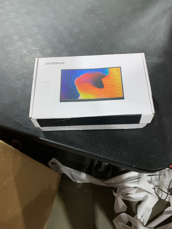 Photo 1 of 8 Inch Touchscreen Mini Monitor HD 800x480 Small Monitor LCD Display for PC Laptop Ras Pi, with HDMI Ports, Built-in Speakers and Stand