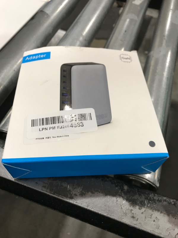 Photo 1 of USB C Charger 200W USB C Charger Block,Upgraded GaN III 8-Port Fast Charging Station Hub,PD 65W Laptop Charging Adapter Compatible with MacBook Pro/Air,DELL,Steam Deck,iPhone 16/15/14,Galaxy S23/22