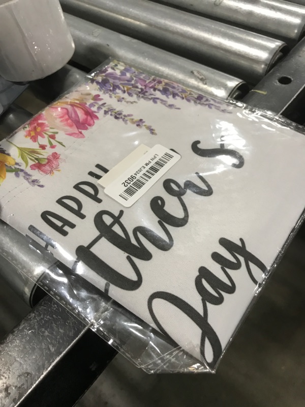 Photo 1 of Happy Mothers Day Garden Flag 12 x 18 Inch Double Sided Holiday Floral Garden Flag for Outside Home Party Porch Yard Decorations