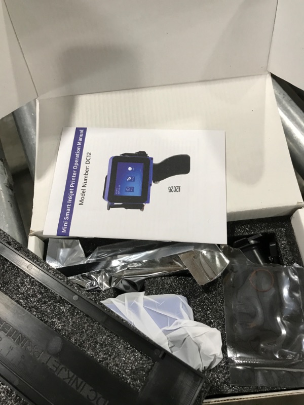 Photo 1 of Phezer Mini Handheld Inkjet Printer PC11 for Flat and Curved Surface, with Touch Screen and Quick-Drying Ink Cartridge, Portable Pocket Marking Device for Label/Date/Barcode/Logo/Qrcode/Batch Number
