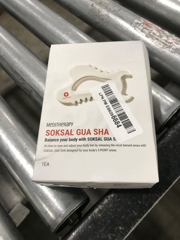 Photo 1 of MEDITHERAPY SOKSAL GUASHA,Ceramic Gua Sha,Body Massage Tool, Korean Body Guasha, Guasha Board, Face Lift, Muscle Relief Massage Board (Body Massager)