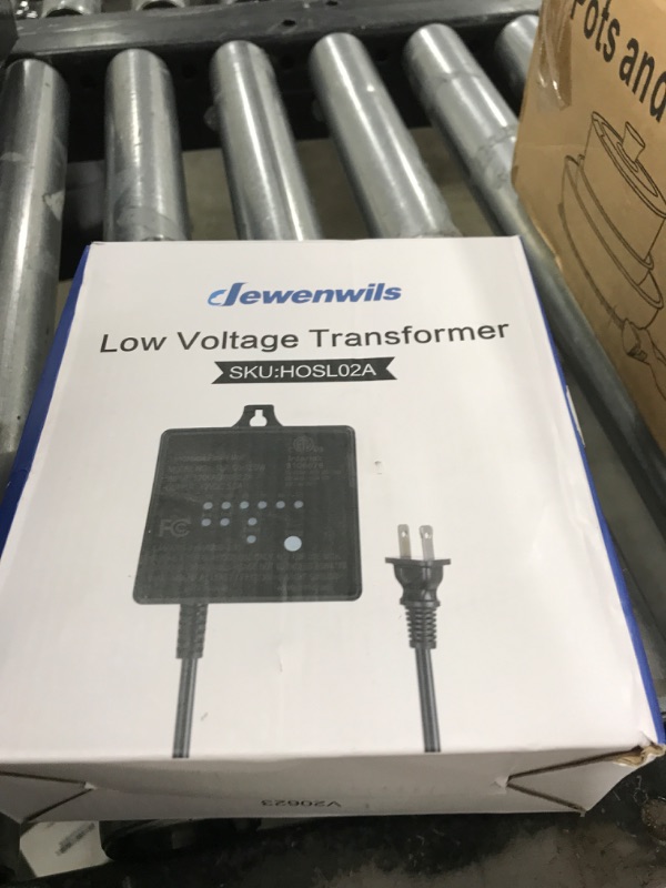 Photo 1 of DEWENWILS 60W 120V AC to 12V DC Outdoor Low Voltage Transformer with Timer and Photocell Light Sensor, Weatherproof, Specially for LED Landscape Lighting, Spotlight, Pathway Light, ETL Listed