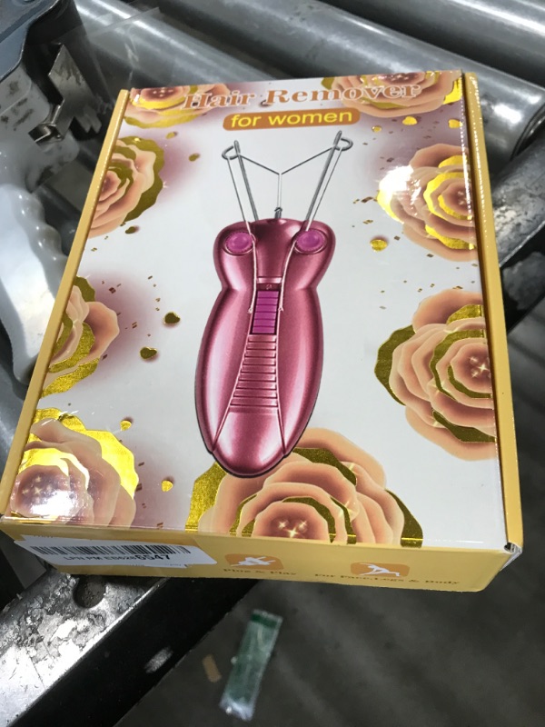 Photo 1 of WAYCOM Ladies Facial Hair Remover Electric Women's Beauty Epilator Facial Threading Hair Removal Shaver Face Massager Pull Faces Delicate Device Depilation -Birthday Christmas Day Present(Purple)