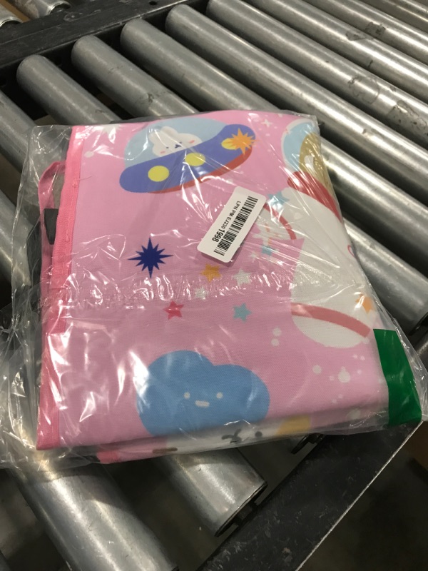 Photo 1 of Toddler Airplane Bed,Airplane Seat Extender for Kids,Toddler Kids Travel Essential Airplane Bed with Side Pocket for Baby Plane Travel Essentials Infant Foot Rest (Pink)