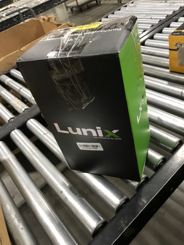 Photo 1 of Lunix LX7 Touchscreen Electric Hand Massager with Compression, Pressure Point Therapy for Arthritis, Pain Relief and Carpal Tunnel, Shiatsu Massage Machine with Heat, with Hand Warmer, Black