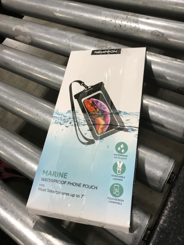 Photo 1 of 4 Pack Waterproof Cell Phone Pouch - Universal Water Proof Dry Bag Case with Neck Lanyard - Underwater Clear Cellphone Holder Large Protector for iPhone Samsung Galaxy for Beach Pool Swimming
