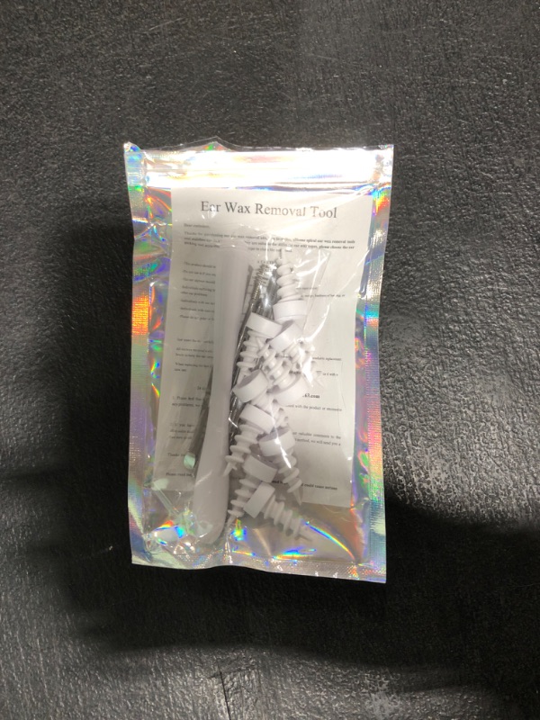 Photo 1 of 7 in 1 Ear Wax Removal, 2025 Q-Grips Ear Wax Removal Tool Reusable and Washable Replacement Soft Silicone Tips for Cleaner Earwax, Ear Wax Removal Kit Contains 7 Types of Ear Cleaner Tools (White)