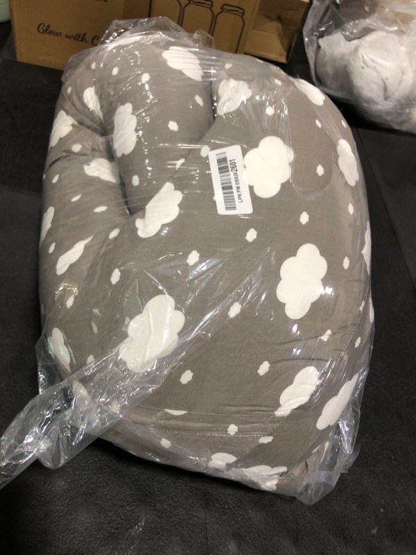 Photo 1 of Momcozy Nursing Pillow for Breastfeeding, Original Plus Size Breastfeeding Pillows for More Support for Mom and Baby, with Adjustable Waist Strap and Removable Cotton Cover, Grey