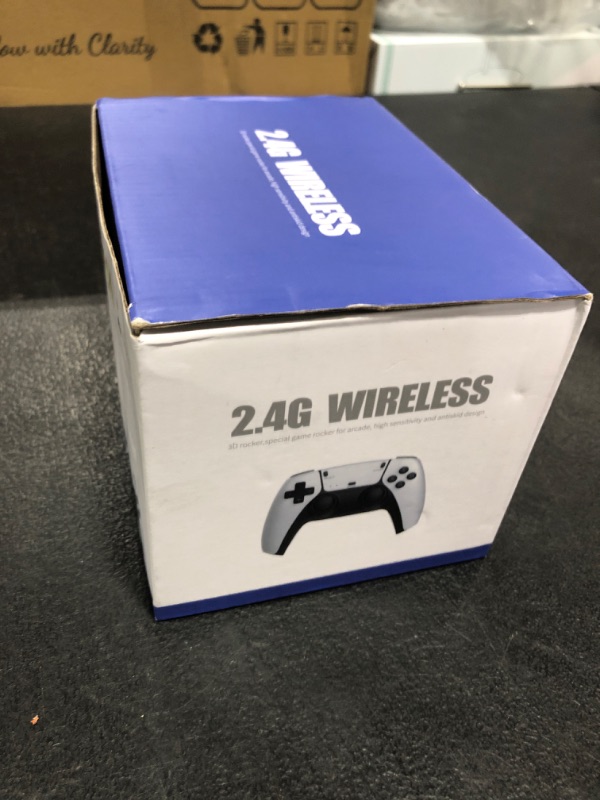 Photo 1 of Retro Gaming Console, 20,000+ Retro Game Stick, 23 Emulators, 4K HD HDMI TV Game Stick, Includes 2 Wireless 2.4GHz Controllers,Plug & Play Video Games for TV(64GB)