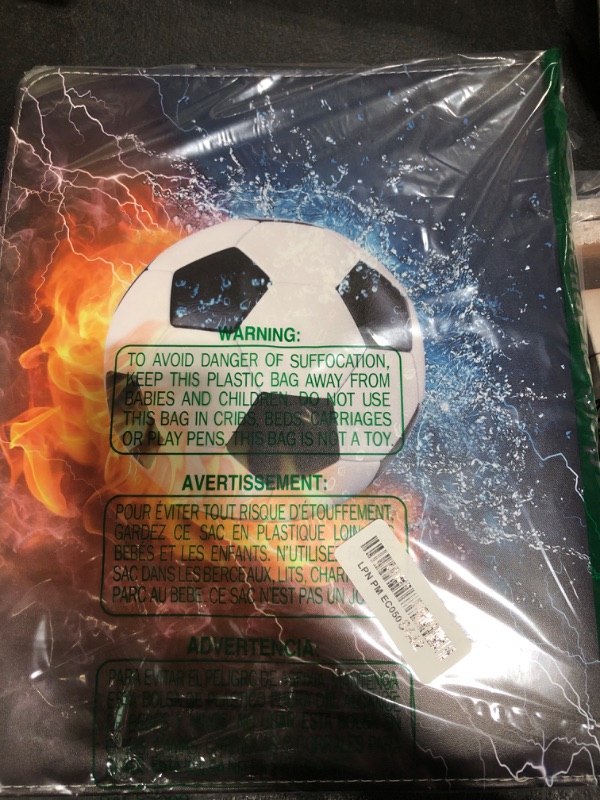 Photo 1 of HESPLUS Trading Card Binder with Sleeve, 900 Pockets Soccer Card Binder Sports Cards Storage Organizer for Football Baseball or Game Trading Cards with 50 Removable Sleeves Cards Collector Album