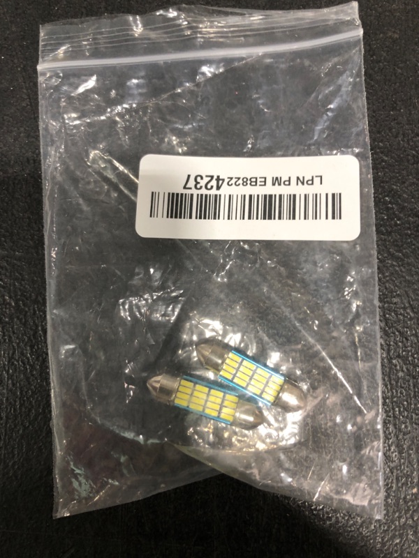 Photo 1 of 2PCS 6418 LED Car Bulb 1.42in 36mm Festoon LED Light Bulb Super Bright 16-SMD 4014 Chipsets, 6413 C5W 6461 6423 Canbus No Error LED Lamp for Car Interior Map Dome License Plate Lights 6500K White