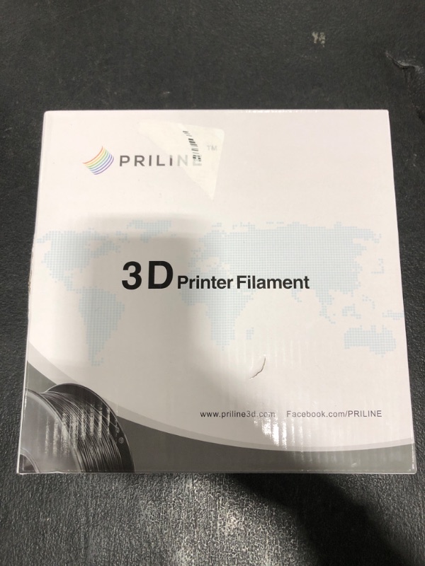 Photo 1 of PRILINE TPU Filament PRILINE,98A TPU Flexible Soft 3D Printer Filament 1KG 1.75mm Spool,Black