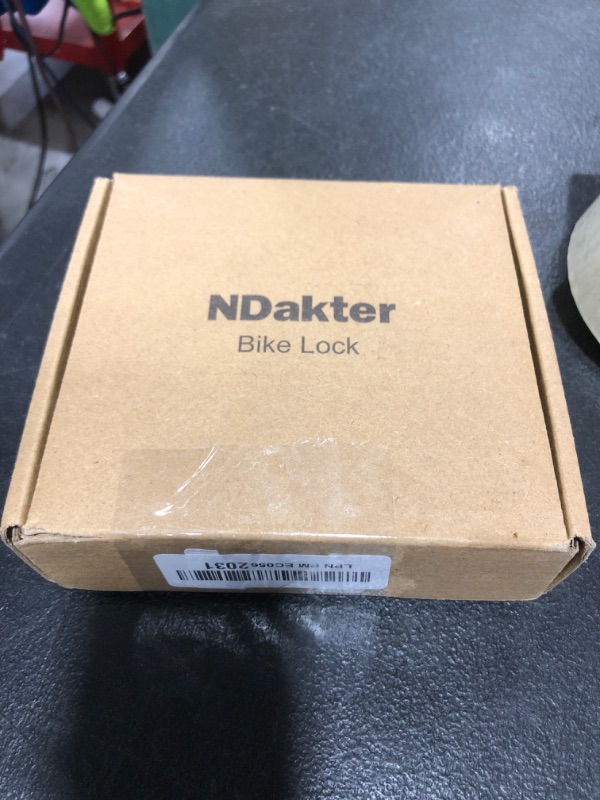 Photo 1 of NDakter Bike Chain Lock, 5 Digit Combination Heavy Duty Anti Theft Bicycle Chain Lock, 3.2/4.27/5Ft Long Security Resettable Bike Locks for Bike, Bicycle, Scooter, Motorcycle, Door, Gate, Fence