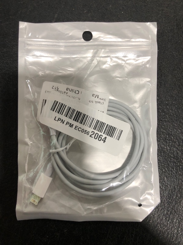 Photo 1 of (Apple MFi Certified) iPhone AUX Cord, Lightning to 1/8 Inch Audio Cable, 3.3ft Headphone Jack Adapter Male Aux Stereo Cable Compatible for iPhone 14/13/12/11/XR/X/8/7 (White)