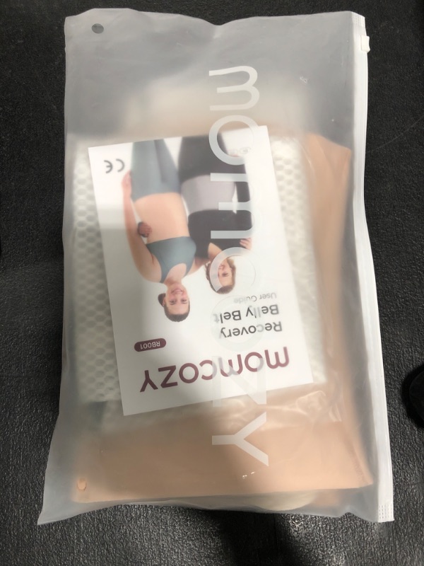 Photo 1 of Momcozy Ergowrap Postpartum Belly Band, 3D Abdomen Lifting & Ergonomic Back Support Abdominal Binder, Seamless & Invisible Wrap Shapewear for Postpartum C-Section Recovery, Daily Wear, Exercise