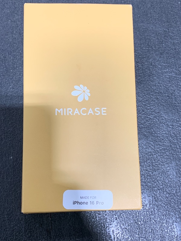 Photo 1 of Miracase Magnetic for iPhone 16 Pro Case Full-Body Phone with Built-in Glass Screen Protector, [Compatible with MagSafe] Military Drop Proof 16 Pro Cover Bumper 6.3 inch, Clear