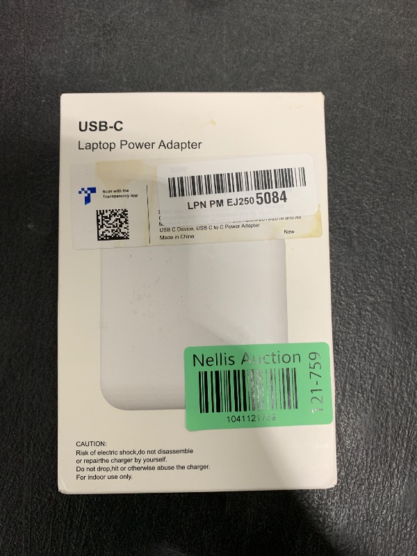 Photo 1 of Mac Book Pro Charger - 100W USB C Charger Compatible with Type C MacBook Pro 16, 15, 14, 13 Inch, New MacBook Air 15 inch 2025/2024, iPad Pro and All USB c Device, USB C to C Power Adapter