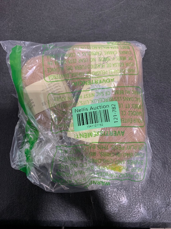 Photo 1 of TEHETE 100% Cashmere Yarn for Crocheting 3-Ply Warm Soft Luxurious Fuzzy Knitting Yarn, 150g (Khaki)