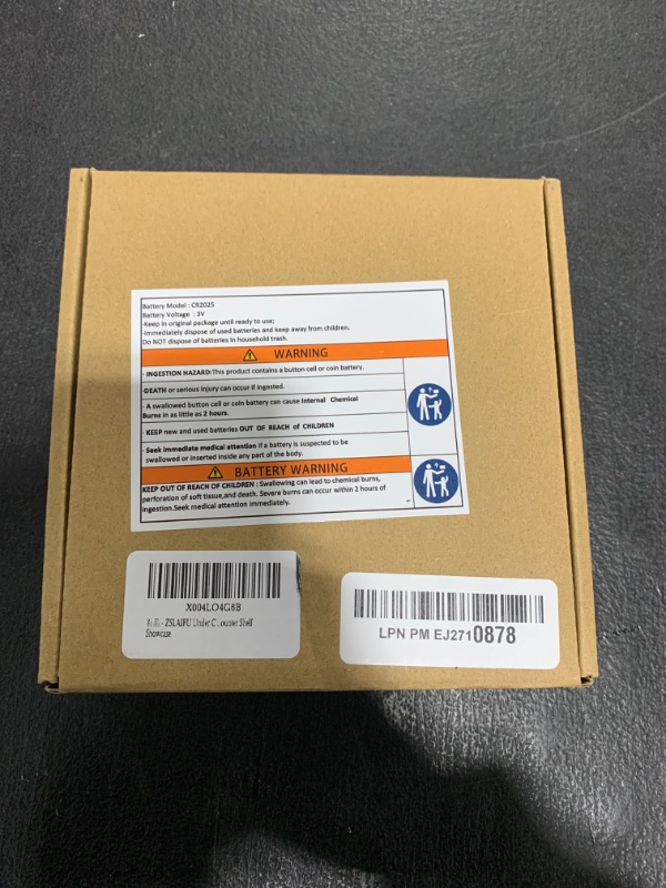 Photo 1 of ZSLAIFU Under Cabinet Lighting with Remote Control, 9.84FT Warm White 5V LED Strip Lights with Adapter, Plug in Under Cabinet Lighting, LED Cabinet Lights for Kitchen Cabinet Counter Shelf Showcase
