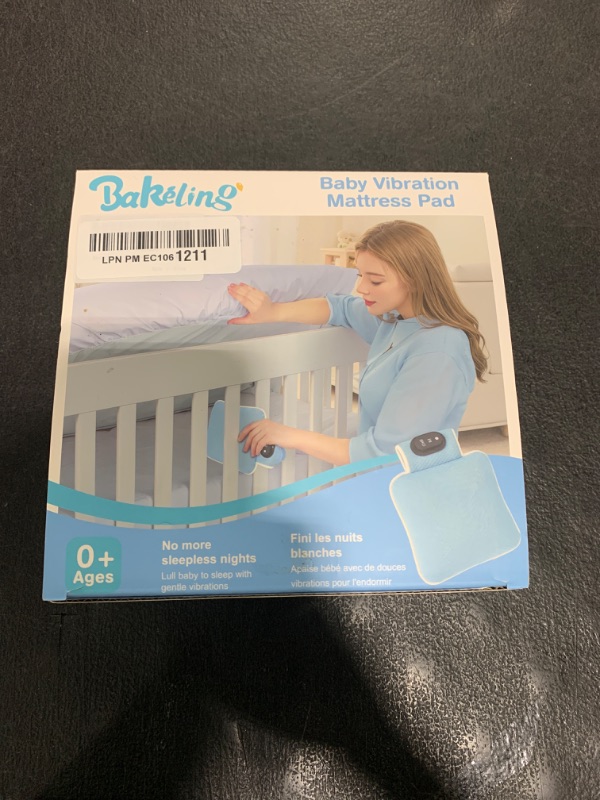 Photo 1 of Baby Vibrating Sleep Soother, Baby Sleep Aid, Portable Baby Soothers for Sleep, 3 Adjustable Vibration Modes, 90 Min Timer, Baby Sleep Soother for Home & Travel, Use for Cribs & Strollers
