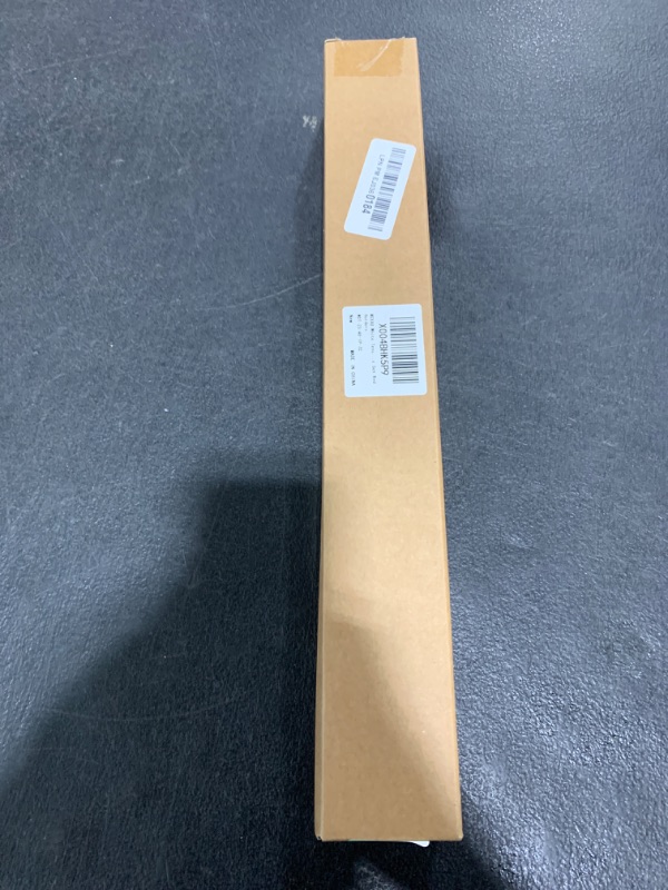 Photo 1 of MEXAU White Tension Curtain Rods 23 to 46 Inch,Small Curtain Rods No Drilling,Short Spring Tension Rod for Windows Door Closet,Pressure Curtain Rod With One Set Rod Holders