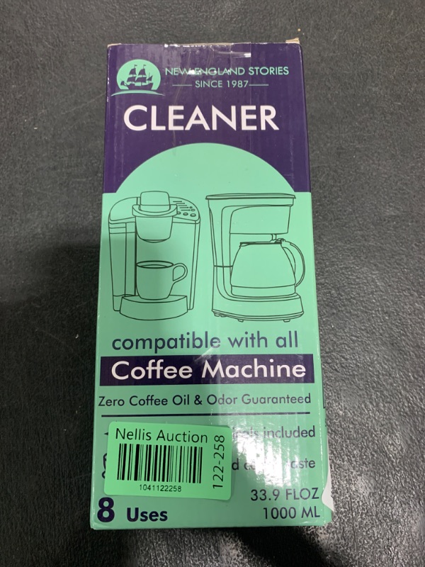Photo 1 of Coffee Machine Cleaner - 33.8oz (8 Uses), Universal Descaling Solution Compatible with Keurig, Nespresso, Delonghi and All Single Use Coffee and Espresso Machines