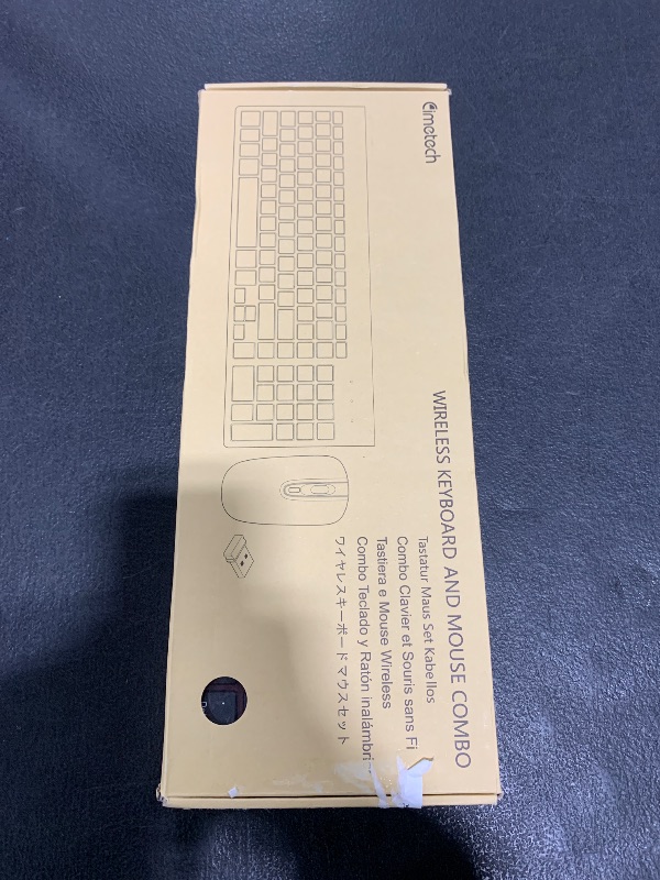 Photo 1 of cimetech EasyTyping KF10 Wireless Keyboard and Mouse Combo, [Silent Scissor Switch Keys][Labor-Saving Keys] Ultra Slim Wireless Computer Keyboard and Mouse, Easy Setup for PC/Laptop/Windows - Wine Red