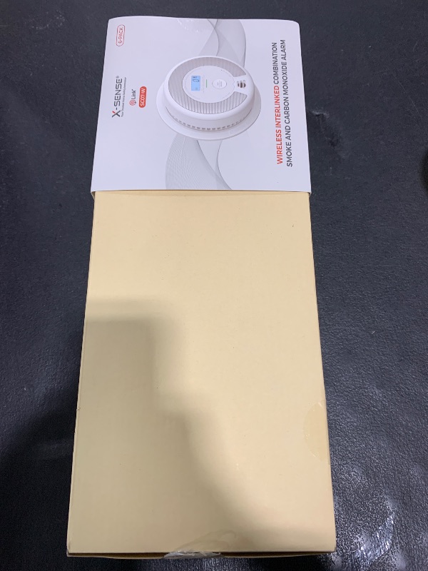Photo 1 of X-Sense Wireless Interconnected Combination Smoke and Carbon Monoxide Detector with LCD Display & 10-Year Battery, Over 820 ft Transmission Range, 6-Pack