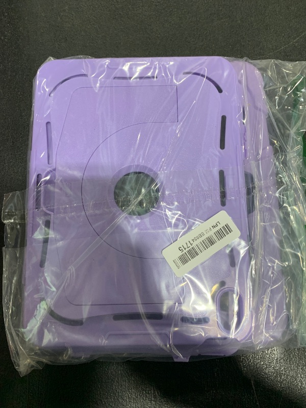 Photo 1 of CCMAO Case for iPad 11 inch (A16) 2025/ iPad 10th Generation 2022 (10.9 inch) with Durable Kickstand, Pencil Holder, Hybrid Heavy Duty Shockproof Protective Case for iPad 11/10 Gen, Purple