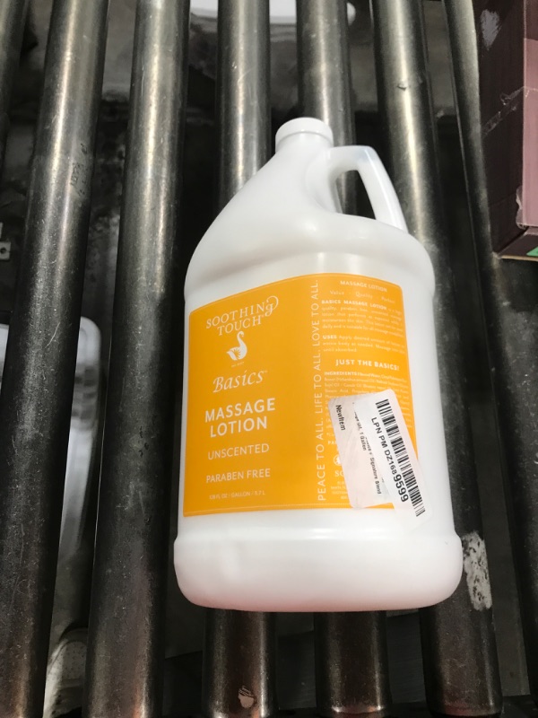 Photo 1 of Soothing Touch Basics+ Signature Blend Massage Lotion, 1 Gallon