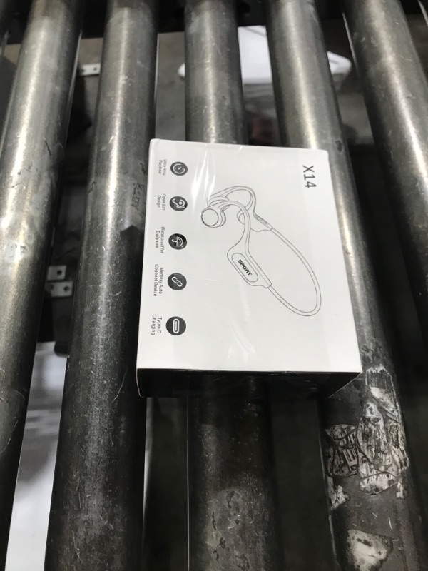 Photo 1 of CXK Bone Conduction Headphones Bluetooth 5.3 Open Ear Headphones with Mic, Premium Loud Sound 8Hrs Playtime Bluetooth Headphones, IPX6 Waterproof Sports Headset for Running, Cycling, Walking