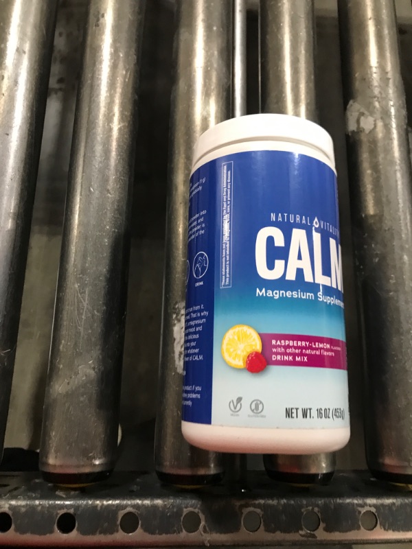 Photo 1 of CALM Powder Raspberry-Lemon, 16 oz (453 g)----exp 08/2027
