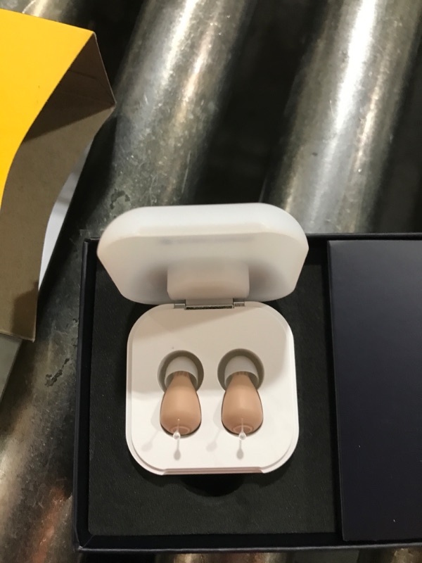Photo 1 of Audien ATOM 2 Wireless Rechargeable OTC Hearing Aid, Premium Comfort Design and Nearly Invisible