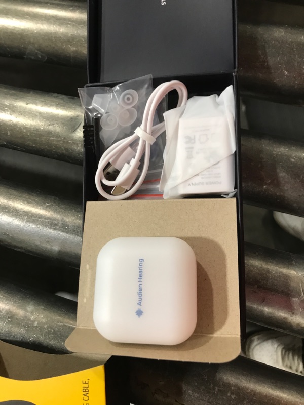 Photo 1 of Audien ATOM 2 Wireless Rechargeable OTC Hearing Aid, Premium Comfort Design and Nearly Invisible