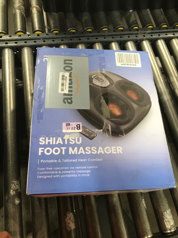 Photo 1 of RENPHO Foot Massager Machine with Heat [2025 Upgraded], FSA HSA Eligible, Foot Massager for Plantar Fasciitis, 3 Heat Levels, Fathers Day Dad Gifts for Women Mom, Wireless Control, True Feet Massage