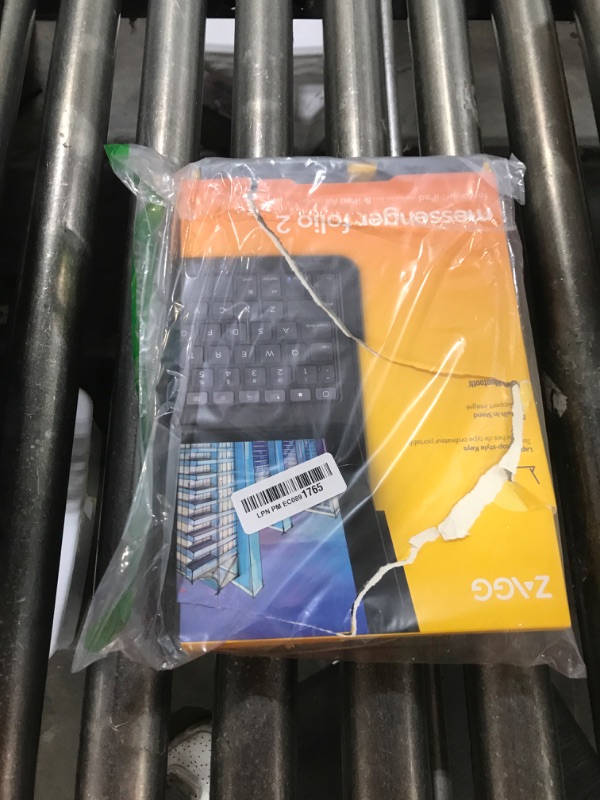 Photo 1 of ZAGG - Messenger Folio 2 - Tablet Keyboard & Case for 10.2-inch iPad, 10.5-inch iPad/Air 3