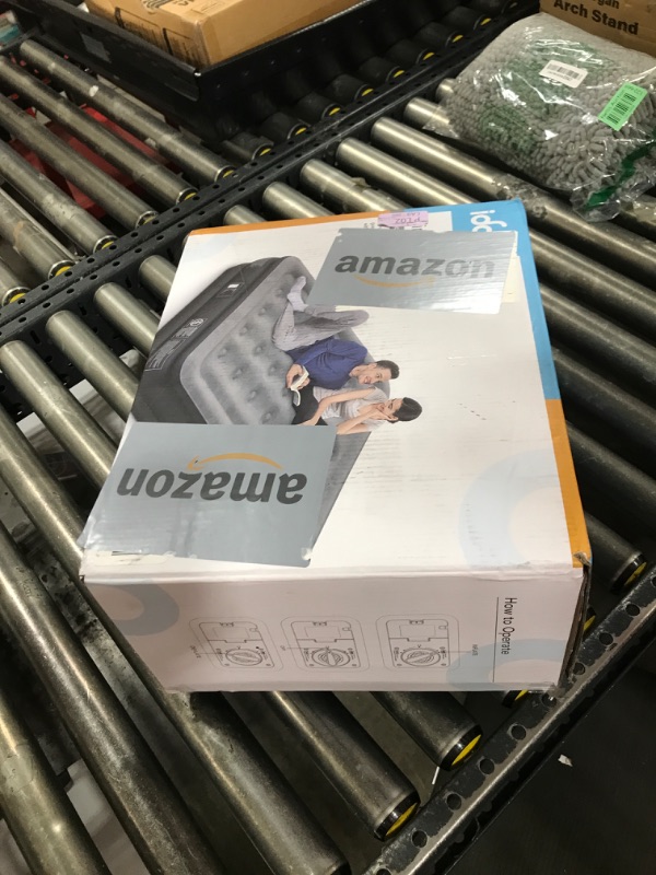 Photo 1 of iDOO Air Mattress Full with Built in Pump, 18" Raised Comfort Blow up Mattress, Inflatable Mattress for Guests & Home, Air Bed, colchon inflable, Upgraded Four Chamber Technical Airbed
