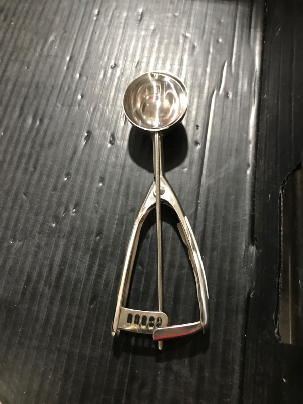 Photo 1 of Ice Cream Scoop, Cookie Scoop, 18/8 Stainless Steel Cookie Scooper, Cookie Scoops for Baking, 3Tbsp/45ml/1.5oz Cookie Dough Scoop, Ice Cream Scooper with Trigger Release, Cookie Scooper for Baking…